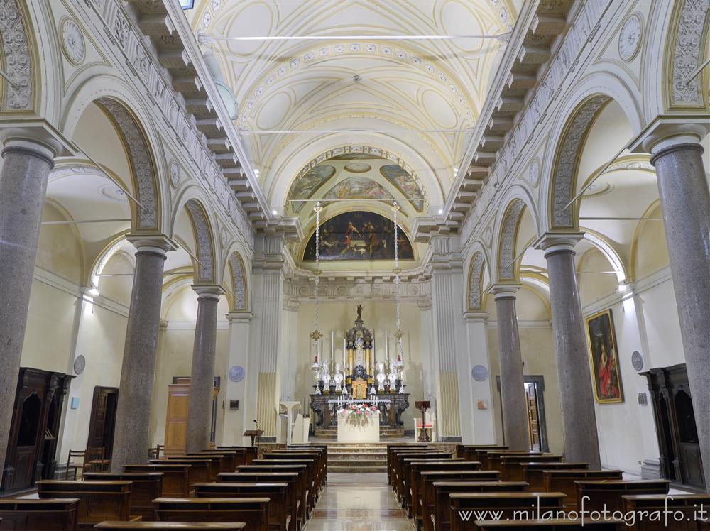 Milan (Italy) - Interior of the Church of San Raffaele